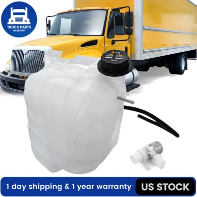 Heavy Duty Pressurized Coolant Reservoir Tank For International 4200 4300 4400 Foto 1 de 4