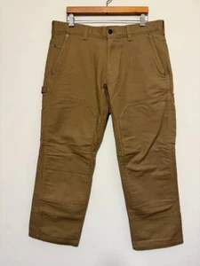 Neu ohne Etikett 🛠️ Eddie Bauer braune Herrenhose 38 x 30 MOUNTAIN OPS Doppelknie - Bild 1 von 12