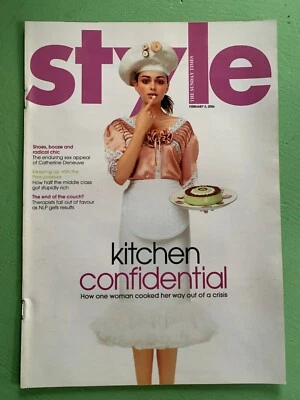 Sunday Times STYLE magazine 5-February-2006 Catherine Deneuve Victoria Beckham - Image 1 of 2