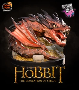 Chibi Smaug - The Hobbit | Painted Preorder / Unpainted Options - Picture 1 of 14