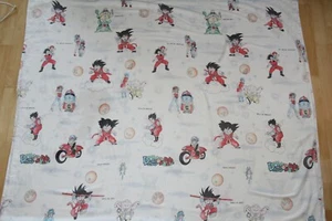 DRAGON BALL SABANA DE CAMA OFICIAL AÑOS 90 MADE IN SPAIN LEER DESCRIPCION - Picture 1 of 2