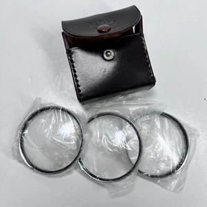 Genuine Vemar 58mm Close Up Lens Set +1 +2 +3 Glass Lens Coated Japan with Case - Picture 1 of 4