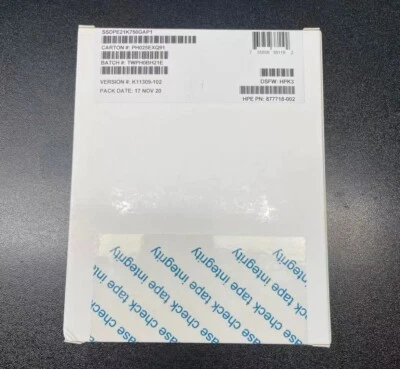 Intel Optane P4800X 750GB HPE SSD 2.5" U.2 NVME PCIe SSDPE21K750GAP1 6Gb/S HP - Image 1 of 2