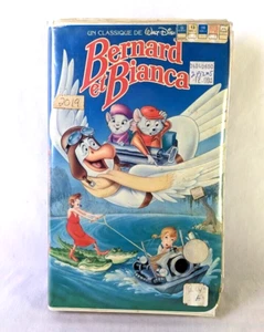 The Rescuers (Bernard et Bianca) VHS - Disney Black Diamond Edition - French - Picture 1 of 5