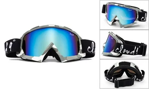 Cloud 9 - Unisex Snow Ski Goggles Snowboarding Transformer Anti-Fog Dual Lens - Picture 1 of 10
