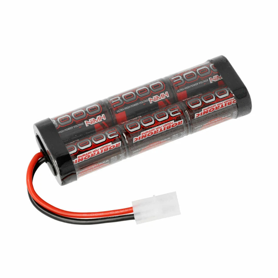 Robitronic 7,2V 3000mAh NiMH Stickpack mit Tamiya Stecker (SC3000)