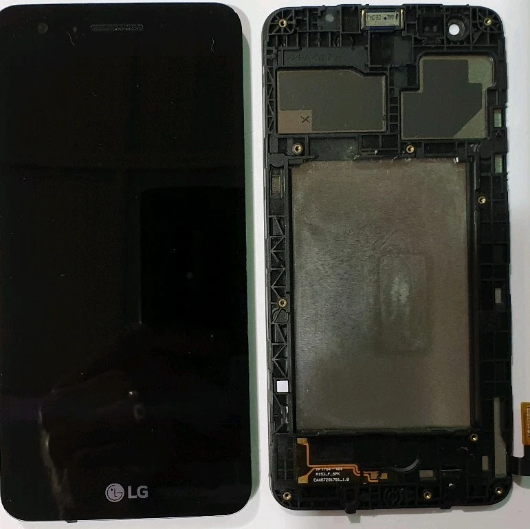 Real OEM LG K4 2017 M150 M160 M153 L58VL L57BL LCD Touch Screen Digitizer Frame - Image 1 of 1