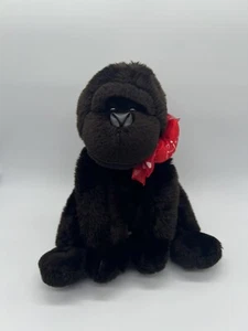 Dan Dee CUTE SOFT GORILLA W/ "KISS ME" HEART 9" Plush Stuffed Animal TOY - Bild 1 von 9