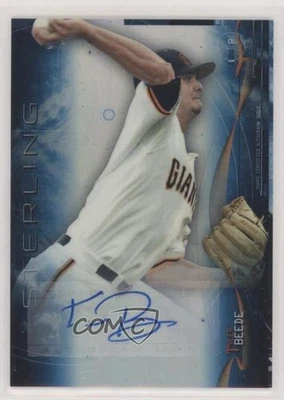 Bowman Sterling Prospect 2014 refractor azul automático/25 Tyler Beede #BSPA-TB automático Foto 1 de 2