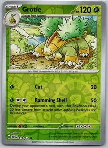 Grotle - 011/162 Reverse Holo SV05: Temporal Forces NM - Picture 1 of 2