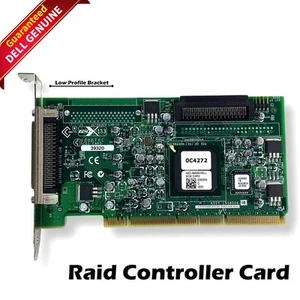 Dell Adaptec 39320A SCSI Controller ASC-39320A Ultra320 Card FP874 C4272 - Picture 1 of 8