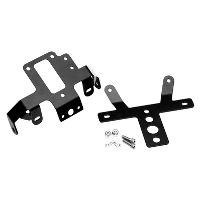 For Indian Scout 15-19 Custom Black Rear Turn Signal & License Plate Mount Foto 1 de 4