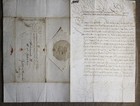 Kaiser Ferdinand II 1575-1637,hand unterschriebener Brief, Wien 7.9.1627.