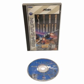 Star Fighter (Sega Saturn, 1996) CIB Complete w/ Manual + Reg Card Tested