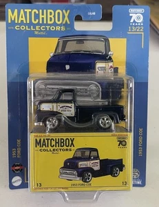2022 Matchbox Collectors #13 1953 Ford COE BLUE MATCHBOX - Picture 1 of 2