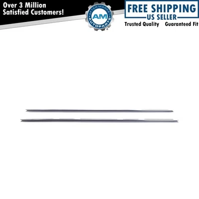 Door Window Belt Weatherstrip Kit For 1978-1988 Chevrolet GMC Pontiac - Image 1 of 4