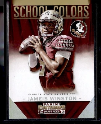 2015 Panini Contenders Draft Picks #2 Jameis Winston School Colors - Image 1 of 2