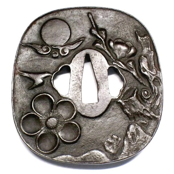 Menuki In Antique Japanese Tsuba for sale | eBay