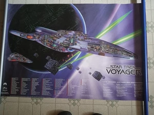 Póster recortado de rayos X SciPubTech Star Trek Voyager 1999 #crst2 - Imagen 1 de 16