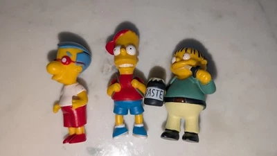Figura Simpson PVC Serie 3 Juego de 3 Bart Simpson, Milhouse, Ralph Wiggum Foto 1 de 2