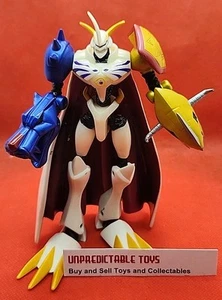 Lote de figuras de acción Digimon Omnimon Omegamon Bandai 2000 vintage - Imagen 1 de 8