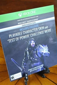 Middle-Earth Shadow of Mordor DARK RANGER PACK Bonus PROMO Xbox One dlc Xbox 1 - Picture 1 of 1