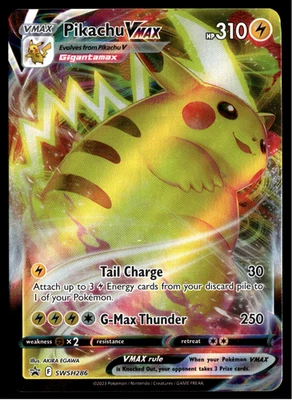 ✅Pokemon Pikachu VMAX Promo SWSH: Sword & Shield Promo Cards SWSH286 ✅ NM ✅B4GO✅ - Image 1 of 4