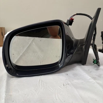 2013 Audi Q7 Left Driver Side Mirror OEM Night Blue Metallic Power Fold Heated — 第 1/4 张图片