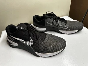 Nike Metcon 8 Black White Athletic Training/Lifting Shoes - Size 13 - Picture 1 of 7