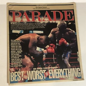 December 29 1996 Parade Magazine Mike Tyson Evander Holyfield - Picture 1 of 3