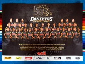 Framed 2016 PENRITH PANTHERS 50th Anniversary NRL Poster - 45cm x 32cm x 3cm - Picture 1 of 3