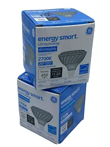 2 Pack GE Lighting 61923 LED 10-Watt 50-watt 450-Lumen Dimmable Standard Mount - Picture 1 of 12