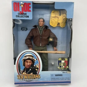 GI Joe Classic Collection Ted Williams Korean War Fighter Pilot Action Figure - Picture 1 of 9