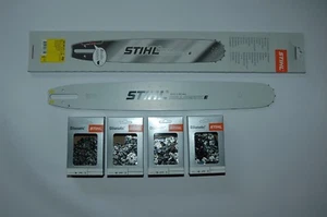 5221 Stihl Schiene Schwert LIGHT06 50cm 1,6  3/8" Führungsschiene + 4x RS Kette - Bild 1 von 1
