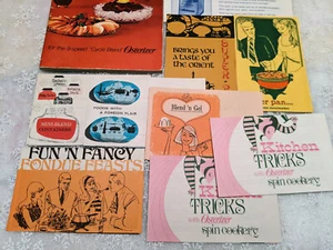 SPIN COOKER-OSTERIZER BLENDER COOKBOOK 9 SPEED CYCLE OSTERIZER-& FOLD BOOKLETS - Imagen 1 de 10