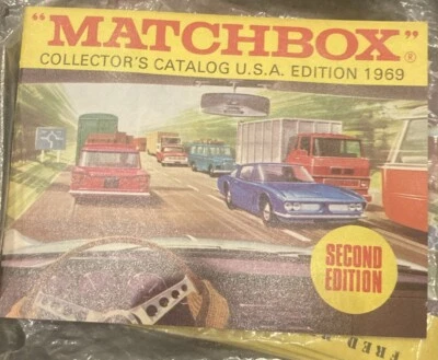Vintage 1969 Matchbox Collector's Catalog 2nd Edition Diecast Cars & Toys - Image 1 of 4