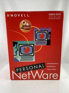 Novell Personal NetWare Networking Software For Sharing Files & Printers - Picture 1 of 7