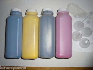 4 HY Toner Refill + 4 Chips for Ricoh Aficio SP C250DN SP C250SF Color Printer - Picture 1 of 1