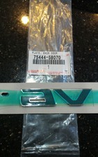 ALPHARD VELLFIRE 2015 BACK DOOR V6 PLATE EMBLEM 75444-58070