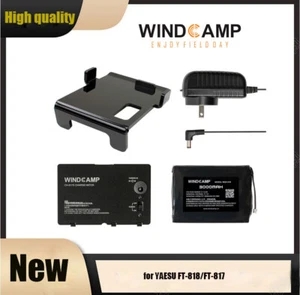 WINDCAMP Coperchio vano batteria speciale progettato per YAESU FT-818/FT-817 SDE - Foto 1 di 17