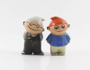 Mainzelmännchen ZDF === O+M Hausser 2 Figuren 1980 ( kompletter Satz ) - Bild 1 von 1