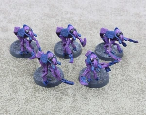 28mm Steampunk VSF SELENITE ALIENS x5 Well Painted Scheltrum Miniatures 26013 - Picture 1 of 3