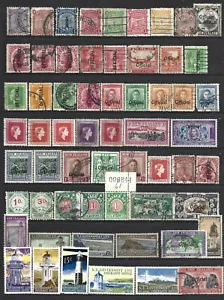 NEW ZEALAND FROM 1891 USEFUL BACK OF BOOK MOSTLY USED OFFICIALS AND POSTAGE DUE - Picture 1 of 1