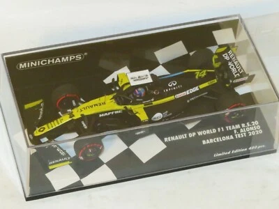 1/43 Renault DP World F1 Team R.S.20  Barcelona Test 2020  #14 Fernando Alonso - Image 1 of 3