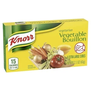 Knorr Cube Bouillon, Vegetable, 6 cubes, 2.1 oz - Picture 1 of 3