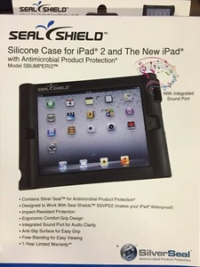 Seal Shield Silicone Case for iPad 2 and the New iPad - Picture 1 of 2