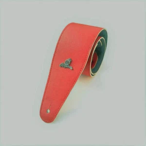 Correa de Guitarra Magma Cuero 2.52" Delux Cuero Argentino Naranja (07MC12.) - Imagen 1 de 1