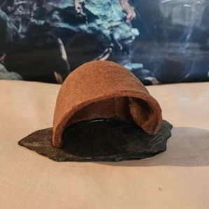 Garnelenhöhle auf Steinplatte 7cm Naturhöhle Höhle Garnelen Nano Aquarium - Bild 1 von 1