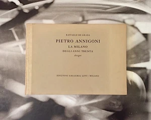 Pietro Annigoni - La Milano Der Jahre Trenta - Motive - Signiert Mit Widmung - Bild 1 von 2