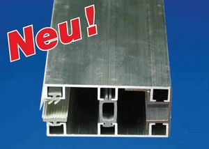 ALU-Glasprofilsystem RAND Typ A6 Randprofil für 8mm Glas - Breite 60mm VSG - Bild 1 von 2